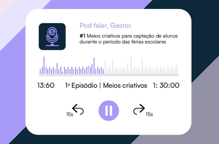 Reprodutor de podcasts.