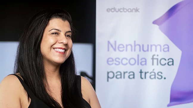 Carolina Carvalho. Mantenedora do Colégio Santa Mônica